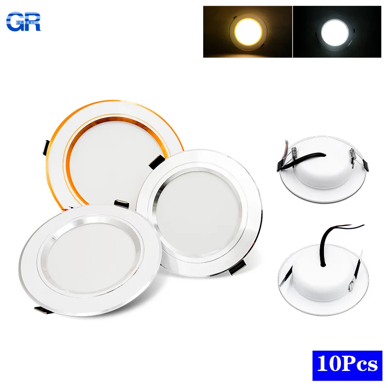 Home Of The Year Bathroom - 10 개/몫 Led 통 AC 220V