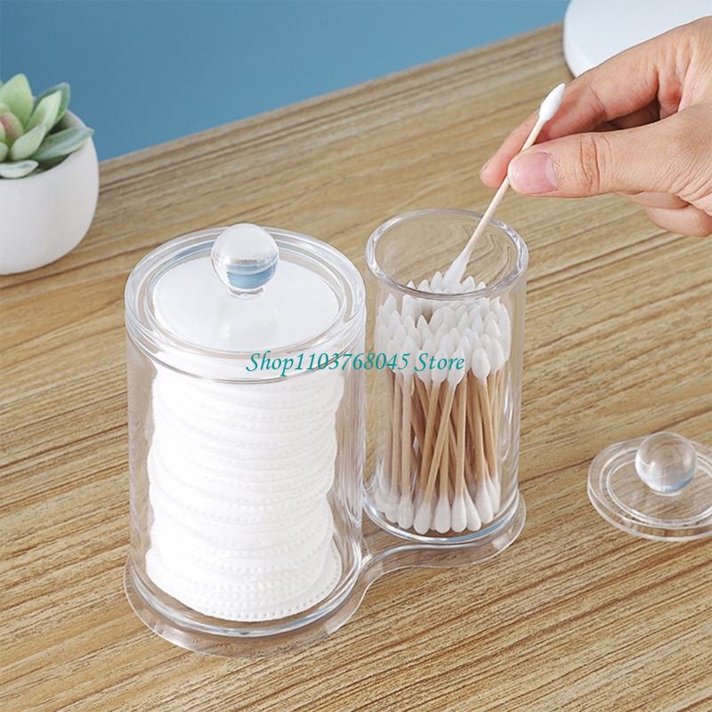 Bath Salts Jar - R53F 기능성 명확한 아크릴 화장품 면봉