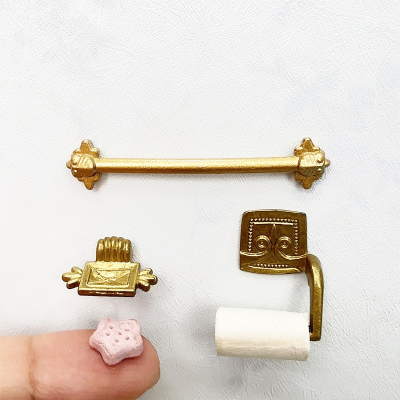 Home Bathroom Paper Towels - ● 1/12 인형 집 시뮬레이션 종이