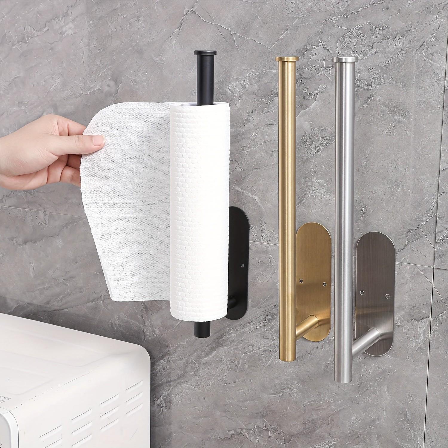Home Bathroom Paper Towels - 미니멀리스트 스테인리스 스틸 벽걸이 타월 바