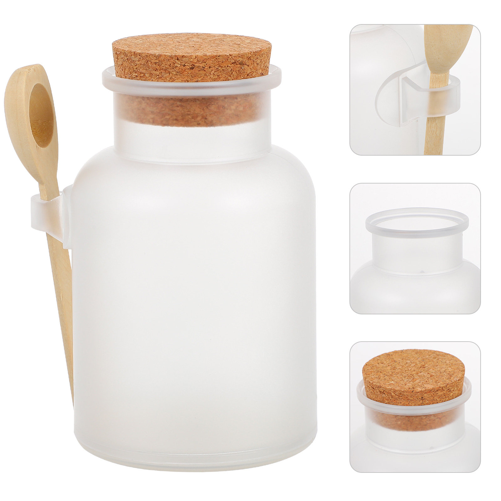 Bath Salts Jar - 1Pcs 마스크 파우더 홀더 목욕 소금