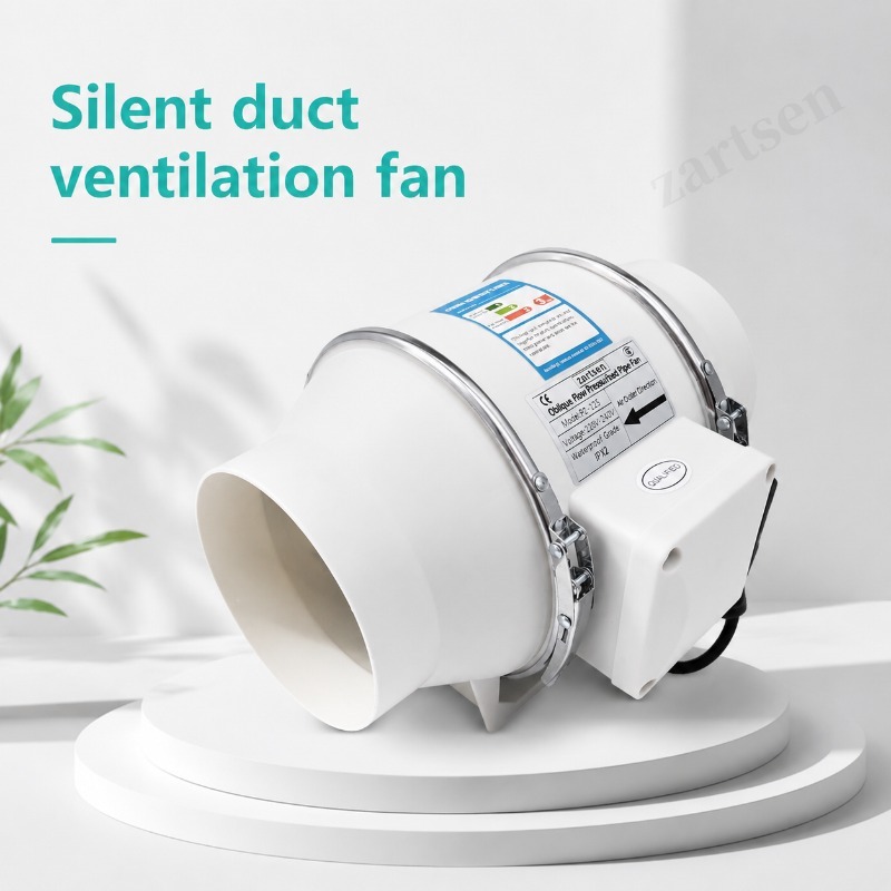 Home Bathroom Vent Fans - 4/5/6인치 혼합형 인라인 팬 220V 리모컨