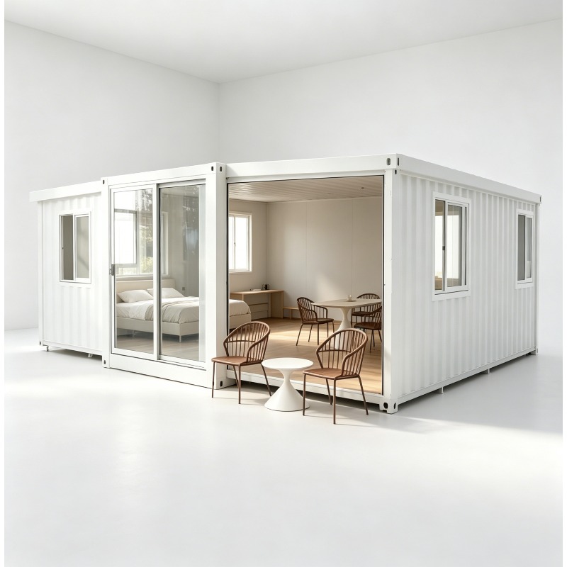 Tiny Home Bathroom Kitchen - 40피트 확장형 컨테이너 하우스 조립식 주택