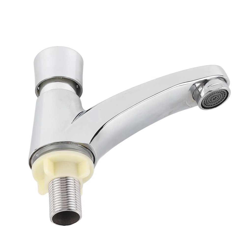 호텔 화장실 시간 지연 세면대 수도꼭지 합금 푸시 스위 - Home Hardware Bathroom Sinks 리뷰 및 가격
