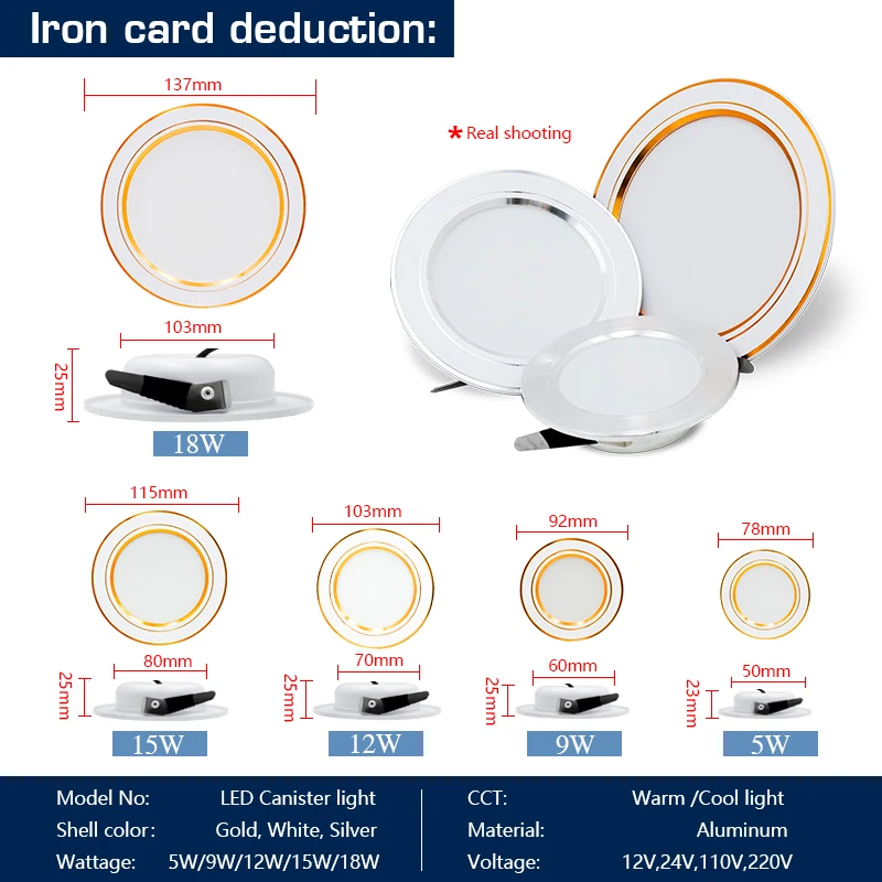 10 개/몫 Led 통 AC 220V 110V 5W 9 - Home Of The Year Bathroom 리뷰 및 가격