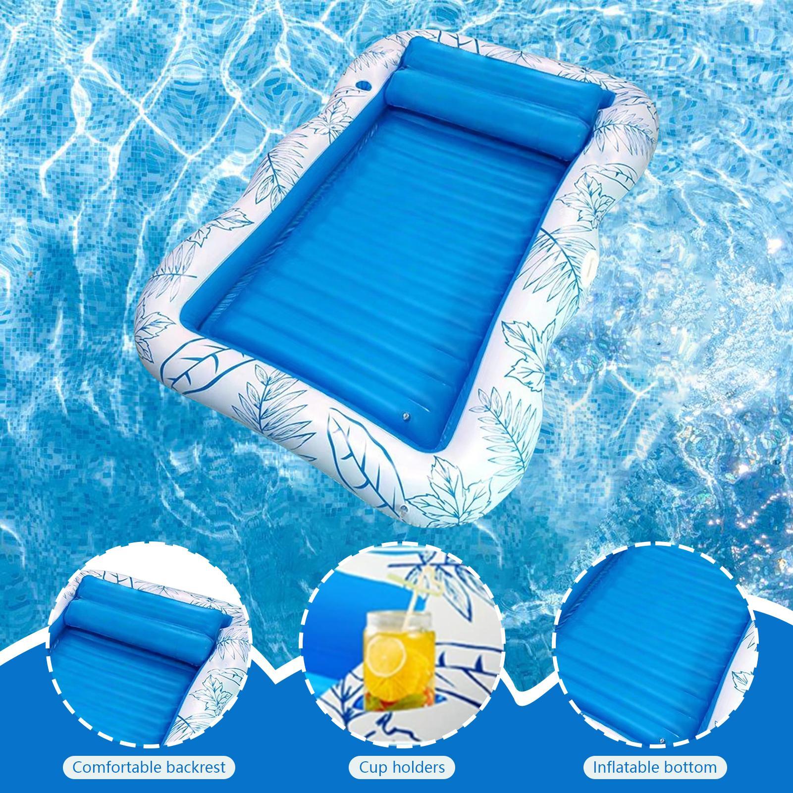 팽창식 태닝 풀, 풍선형 일광욕 침대, 성인용 태닝 풀 - Bathtub Pillow Inflatable 리뷰 및 가격
