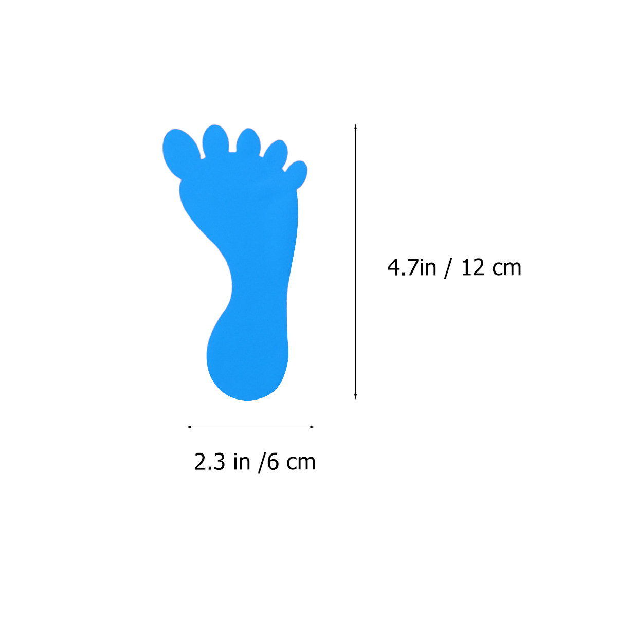 20 쌍 발자국 바닥 스티커 PVC 소재 욕실 액세서리 - Home Bathroom Tiles 리뷰 및 가격