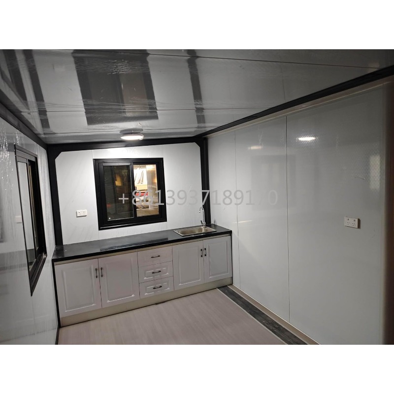 완벽하게 갖춰진 20피트 모던 럭셔리 조립식 컨테이너  - Tiny Home Bathroom Kitchen 리뷰 및 가격