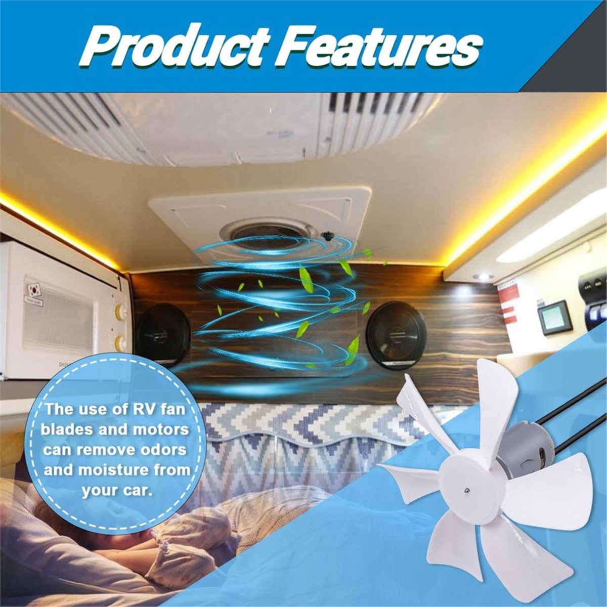 홈툴 6인치 RV 환풍기 날개(12V D-샤프트 모터  - Home Bathroom Vent Fans 리뷰 및 가격