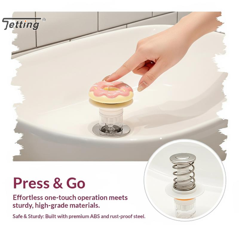 귀여운 세라믹 도넛 모양 세면대 배수구 마개 욕실 샤워 - Home Hardware Bathroom Sinks 리뷰 및 가격