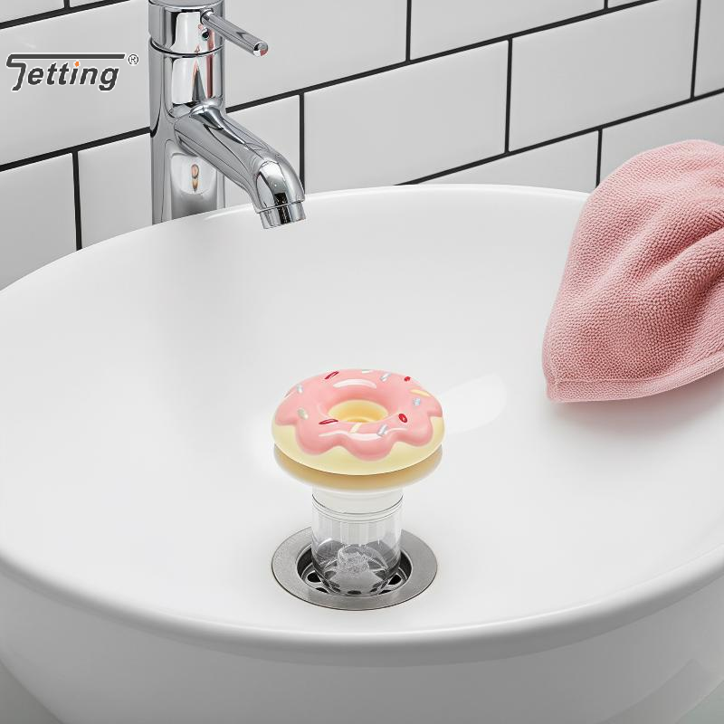 귀여운 세라믹 도넛 모양 세면대 배수구 마개 욕실 샤워 - Home Hardware Bathroom Sinks 리뷰 및 가격