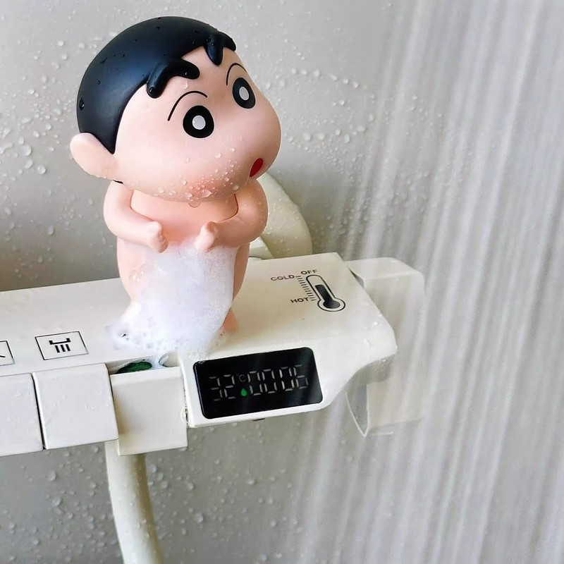목욕 크레용 신짱 귀여운 장식 욕실 세면대 액세서리 홈 - Home Goods Bathroom Decor 리뷰 및 가격
