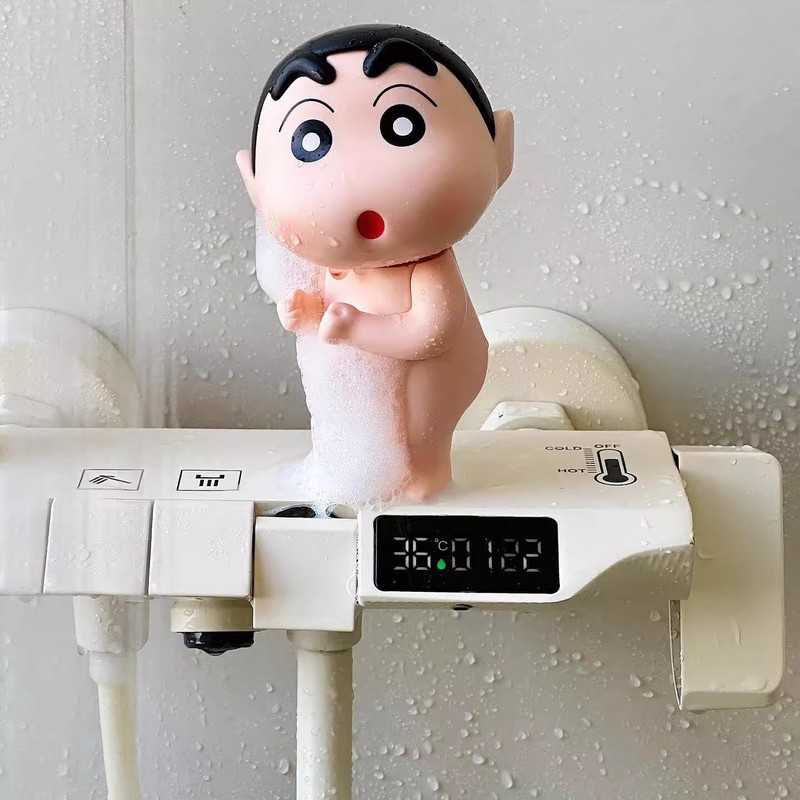 목욕 크레용 신짱 귀여운 장식 욕실 세면대 액세서리 홈 - Home Goods Bathroom Decor 리뷰 및 가격