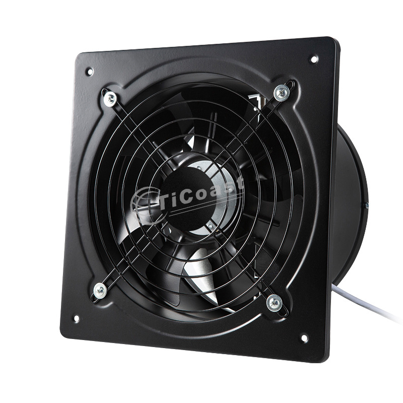 8 인치 80W 배기 팬 고속 공기 송풍기 팬 벽 마운 - Home Bathroom Vent Fans 리뷰 및 가격