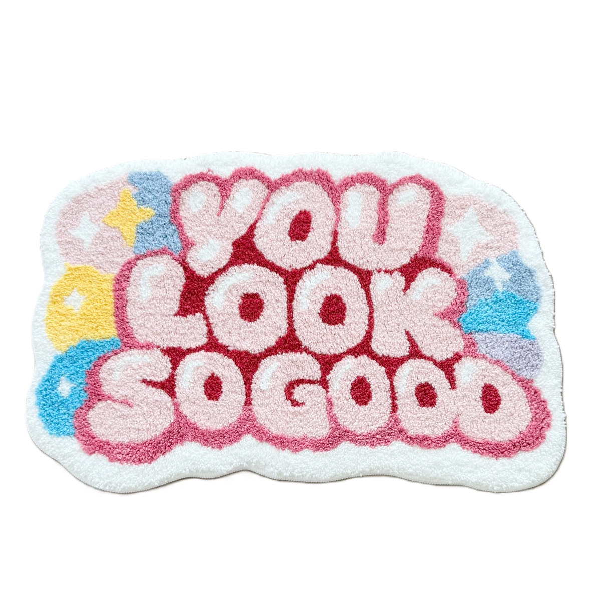 귀여운 버블 레터 YOU LOOK SO GOOD 터프티 - Home Goods Bathroom Vanity 리뷰 및 가격