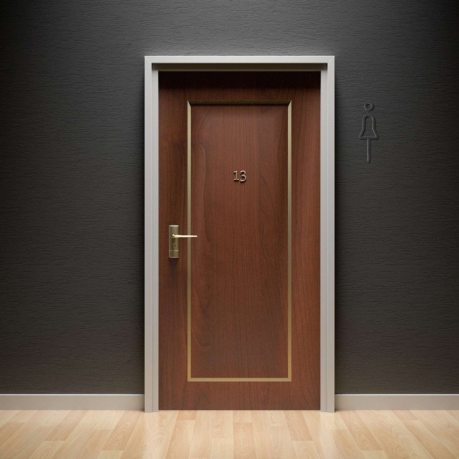 세련된 3D 화장실 표지판 세트, 남녀 심볼 표시, 가 - Home Bathroom Door Signs 리뷰 및 가격