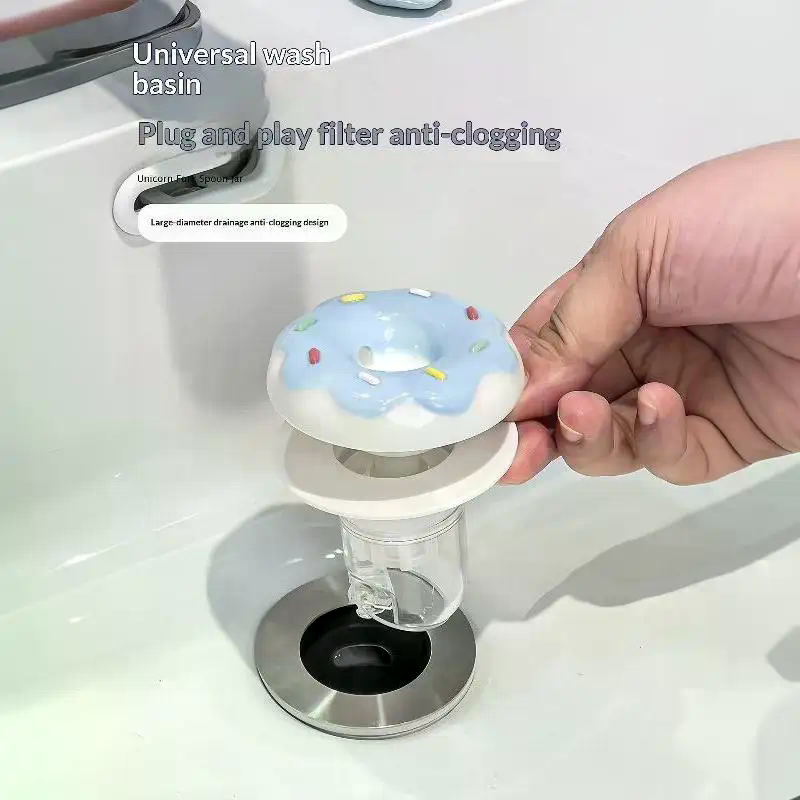 귀여운 세라믹 도넛 모양 세면대 배수구 마개 욕실 샤워 - Home Hardware Bathroom Sinks 리뷰 및 가격