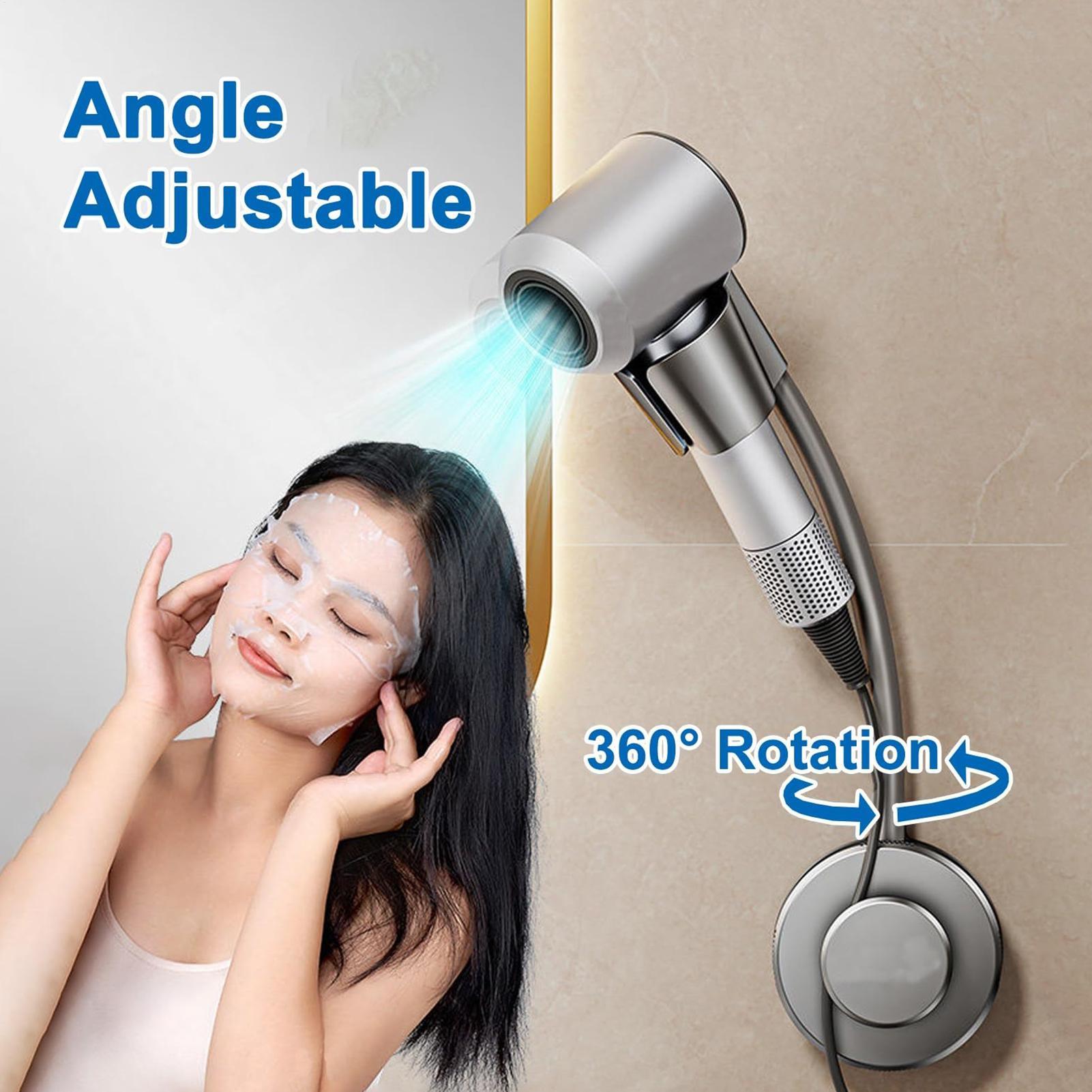 헤어 디퓨저 스탠드 360도 조절 가능한 핸즈프리 헤어 - Home Bathroom Hand Dryer 리뷰 및 가격
