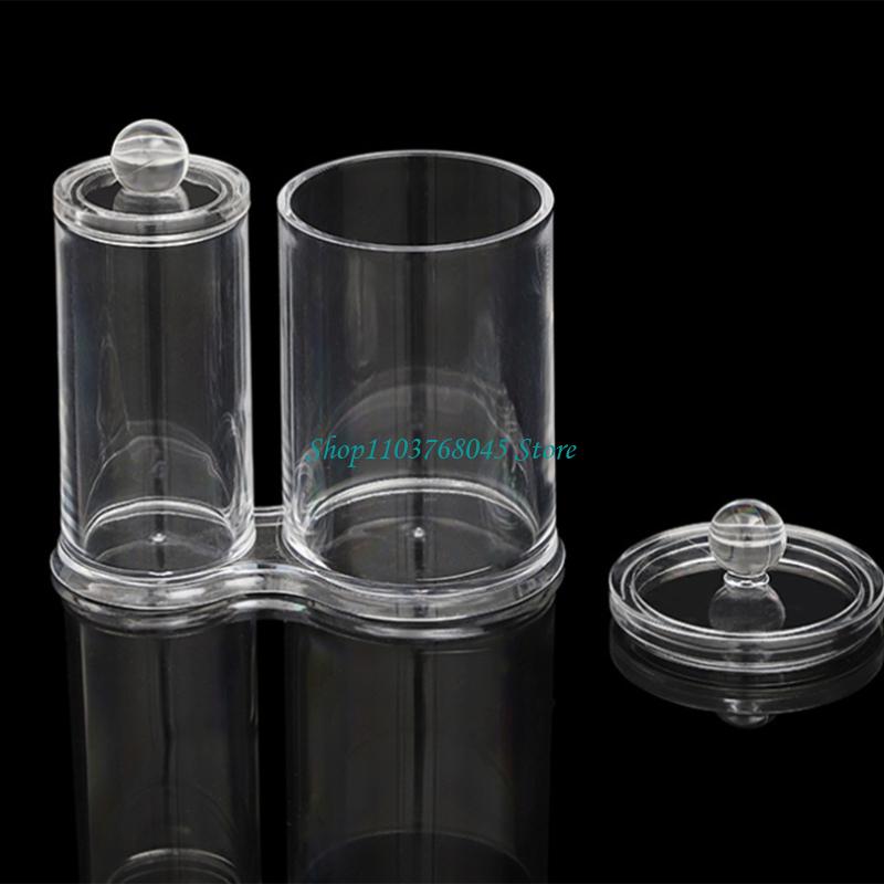 R53F 기능성 명확한 아크릴 화장품 면봉 홀더 보안  - Bath Salts Jar 리뷰 및 가격