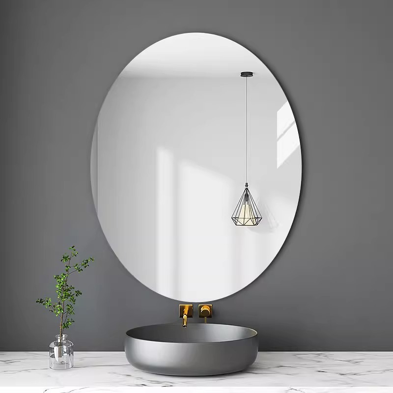 불규칙한 모양의 욕실 벽 거울 아트 장식 실버 미러 H - Home Goods Bathroom Mirrors 리뷰 및 가격