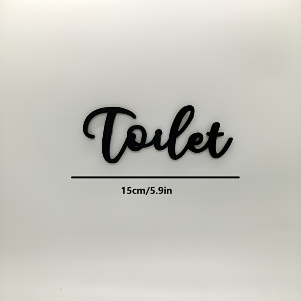 CIFBUY 현대 플라스틱 문자 표시 방향 표시문 비정 - Home Bathroom Door Signs 리뷰 및 가격