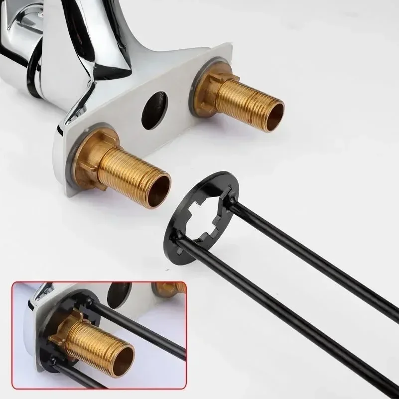 5-in-1 싱크 렌치 다기능 탄소강 수도꼭지 키 배관 - Home Hardware Bathroom Sinks 리뷰 및 가격