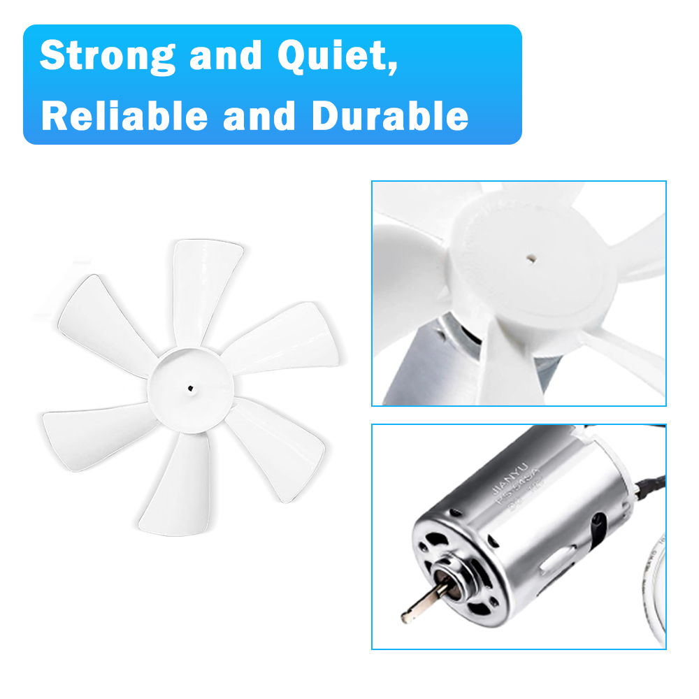 RV 배기 화이트 벤트 팬 블레이드, 12V D 샤프트 - Home Bathroom Vent Fans 리뷰 및 가격