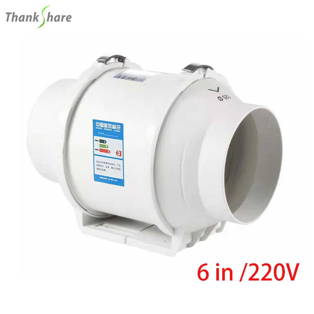 6 인치 자동 벽 추출기 배기 덕트 환기 팬 공기 송풍 - Home Bathroom Vent Fans 리뷰 및 가격