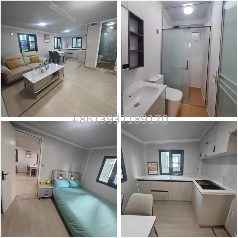 20피트 접이식 확장형 2베드룸 컨테이너 하우스 (주방 - Tiny Home Bathroom Kitchen 리뷰 및 가격