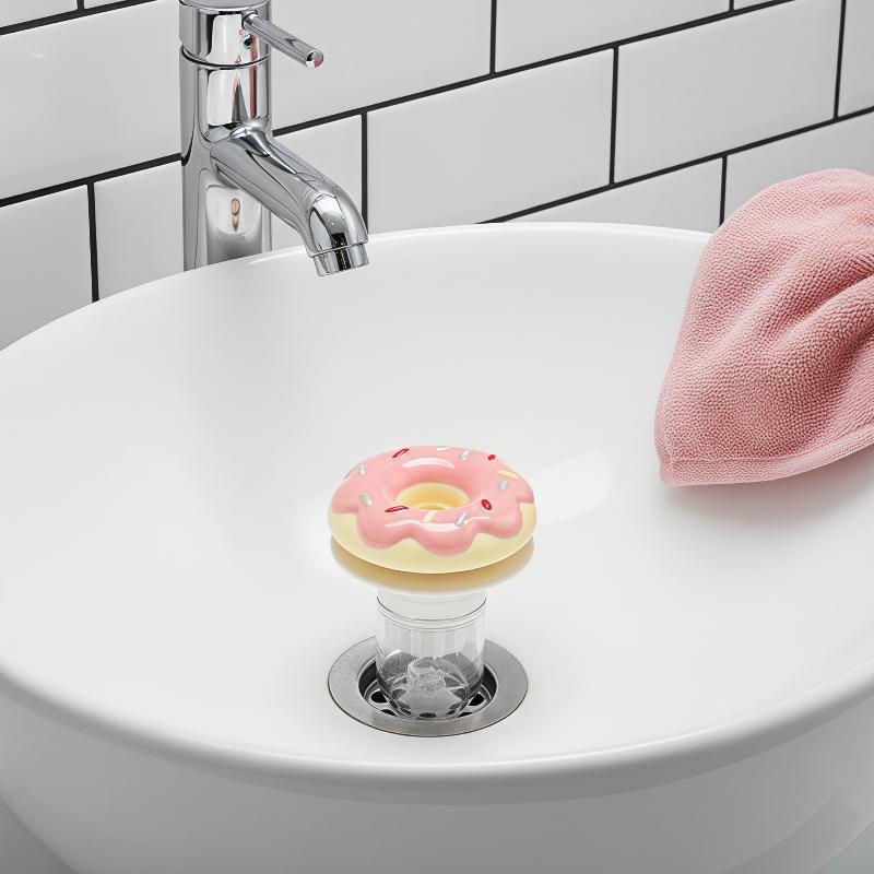 귀여운 세라믹 도넛 모양 세면대 배수구 마개 욕실 샤워 - Home Hardware Bathroom Sinks 리뷰 및 가격