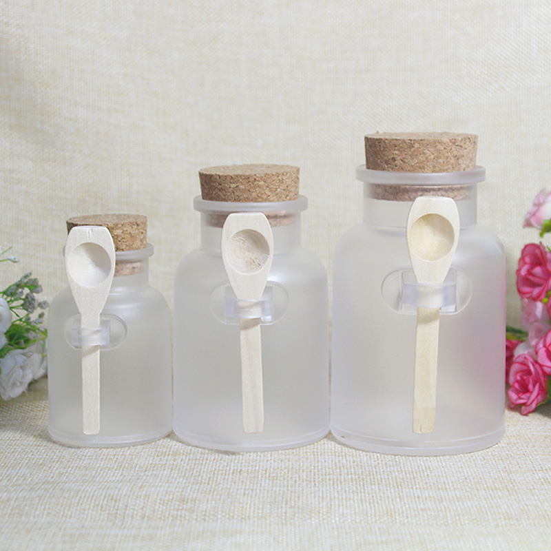매트 플라스틱 목욕 소금 항아리, 100g, 200g, - Bath Salts Jar 리뷰 및 가격